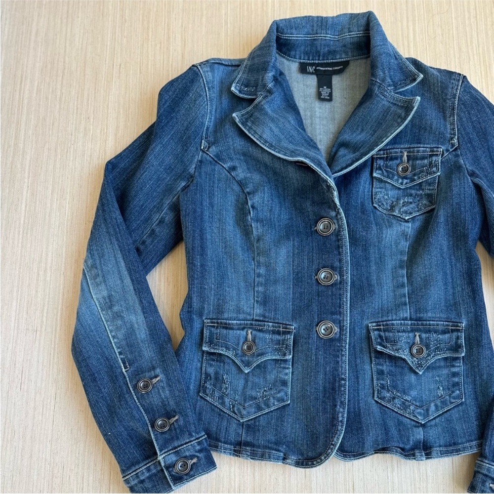 International Concepts Denim Jacket - Picture 5 of 10